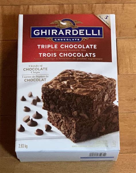 Costco Ghirardelli Triple Chocolate Brownie Mix Review - Costcuisine