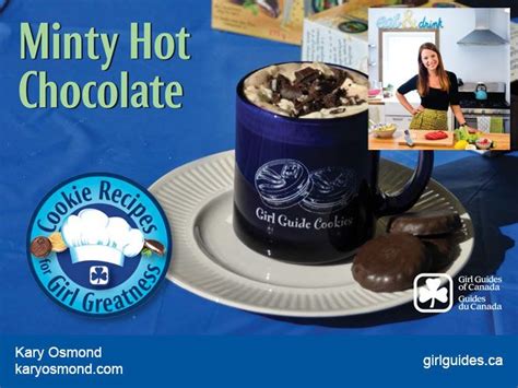 Oh yes you can drink your Chocolatey Mint Girl Guide Cookies! Former ...