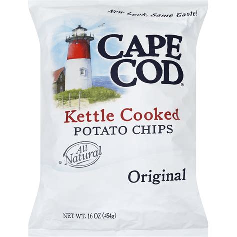 Cape Cod Potato Chips, Kettle Cooked, Original | Potato | Foodtown