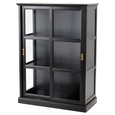 IKEA - MALSJÖ, Glass-door cabinet, 40 1/2x55 1/2 ", , Glass-door cabinet keeps your favorite ...