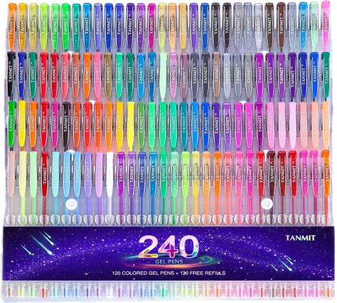 The Best Gel Pens for Coloring and Journaling - Draw Paint Color