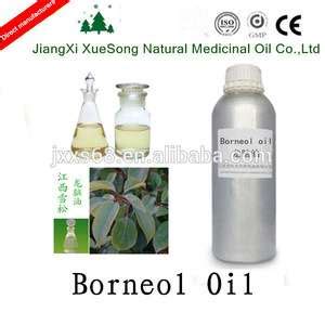 100% Natural Borneol Essential Oil From GMP Certified Manufacturer