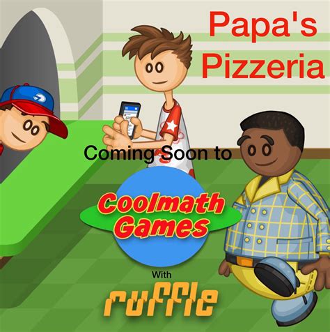 Want to cook Stuff, Papa's Pizzeria is coming to Coolmath Games with ...