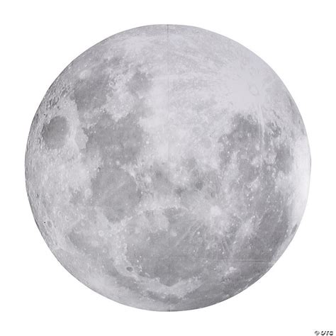 45" Realistic Full Moon Hanging Decor – 1 Pc. | Oriental Trading