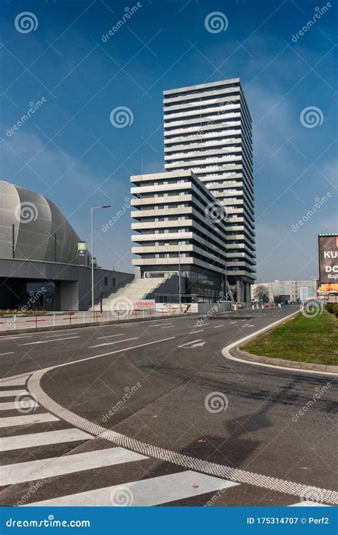 Slovan football stadium editorial photography. Image of architecture ...