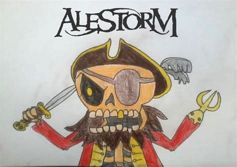 Alestorm Pirate by CreatureFeatureChaos on DeviantArt