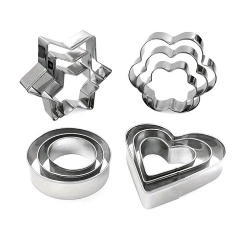 Stainless Steel Cookie Cutter Set - 12-piece | Shop Today. Get it Tomorrow! | takealot.com