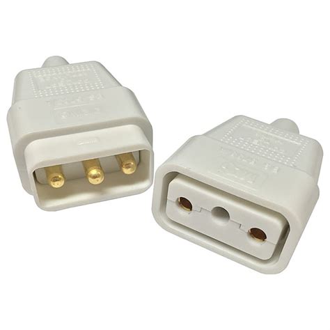 3 Pin 10 Amp Appliance Flex Connector - Ray Grahams DIY Store