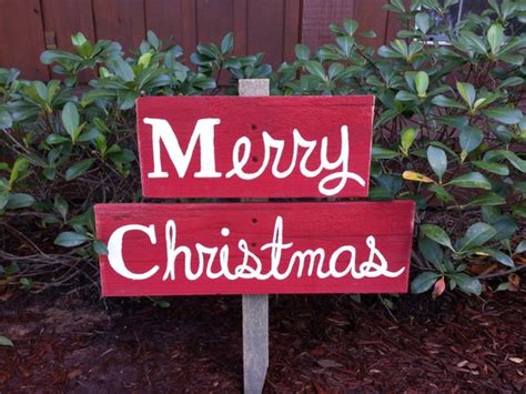 Merry Christmas Sign. Yard Ornament Welcome Sign Gift Lawn