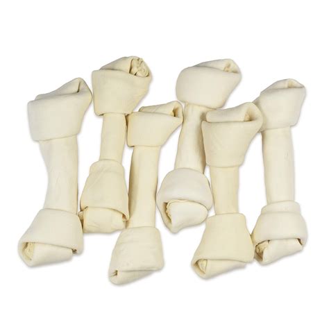 hotspot pets 8-9 Inch Large Rawhide Dog Bones - Great for Dog Chews for ...