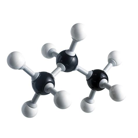 Propane Molecule Photograph by