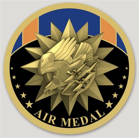 Air Medal Sticker – Military, Law Enforcement and Custom Patches by ...