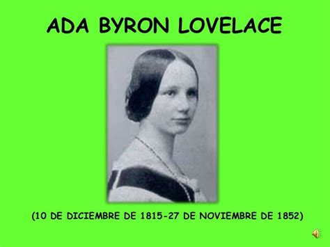 Ada Byron Lovelace – Telegraph