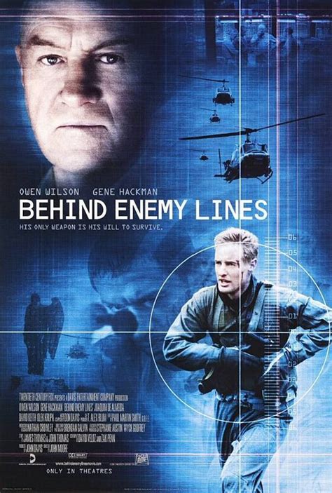 Behind Enemy Lines (2001) [Im Fadenkreuz] | War movies, Movie posters, Film facts