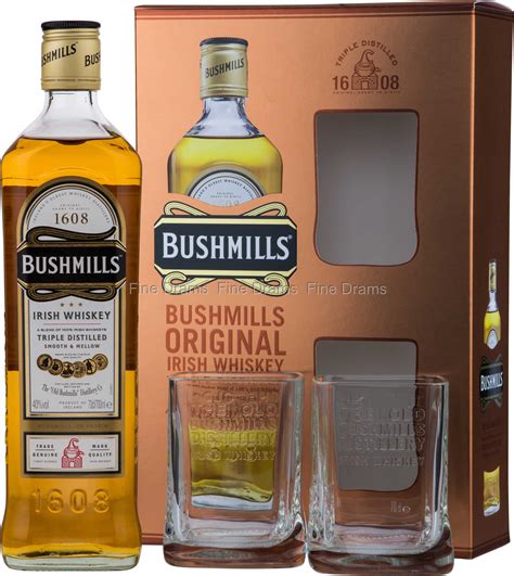 Bushmills Original Whisky Gift Pack - 2 Glasses