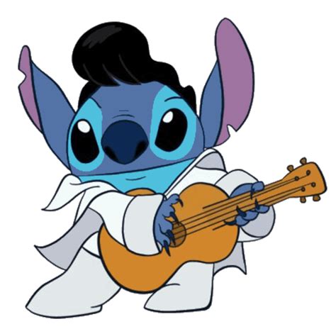 Stitch Elvis Png - PNG Image Collection