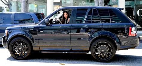 Kendall Jenner Range Rover With Air Jordan Air Freshener! ? • Celebrity WotNot