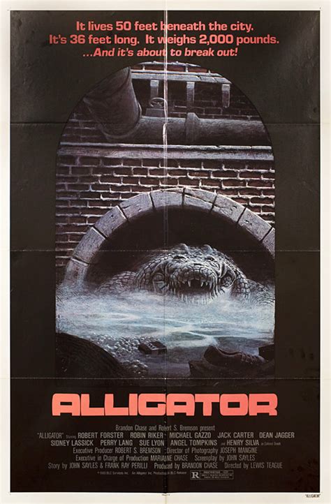 Alligator Original 1980 U.S. One Sheet Movie Poster - Posteritati Movie Poster Gallery