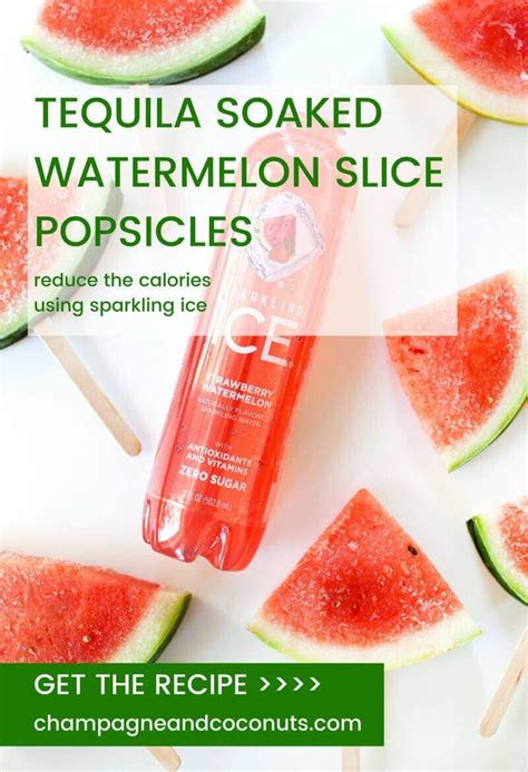 Tequila Soaked Watermelon Slice Popsicles are so Easy to Make ...