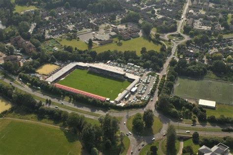 Aerial photo of The Broadfield Stadium Aerial Photo, Stadium, Golf ...