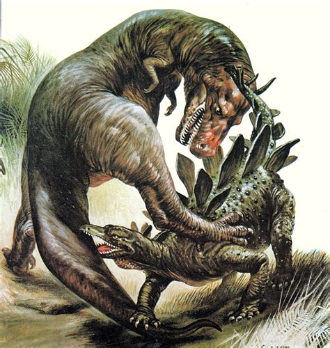 Love in the Time of Chasmosaurs: Vintage Dinosaur Art: The Mysterious ...