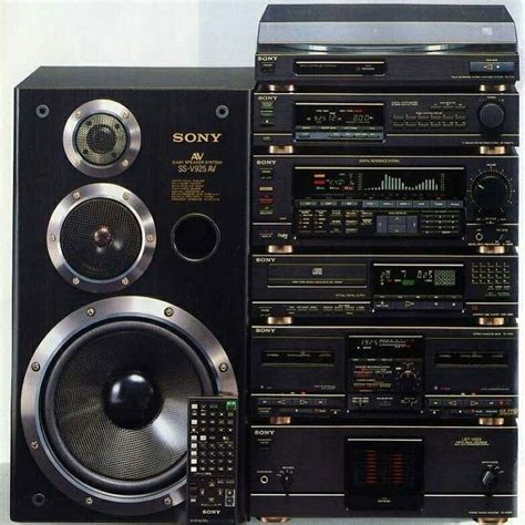 Sony DD Liberty V925. 1988 | Hifi music system, Digital sound, Home ...