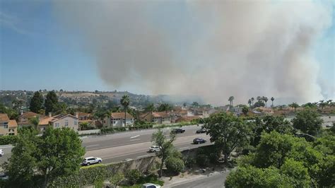 Brush fire in Oceanside prompts evacuations | cbs8.com