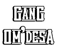 GanG Om’desA logo. Free logo maker.