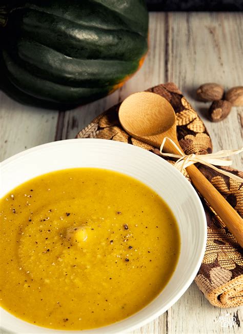 Curried Acorn Squash Soup | Paleo Leap