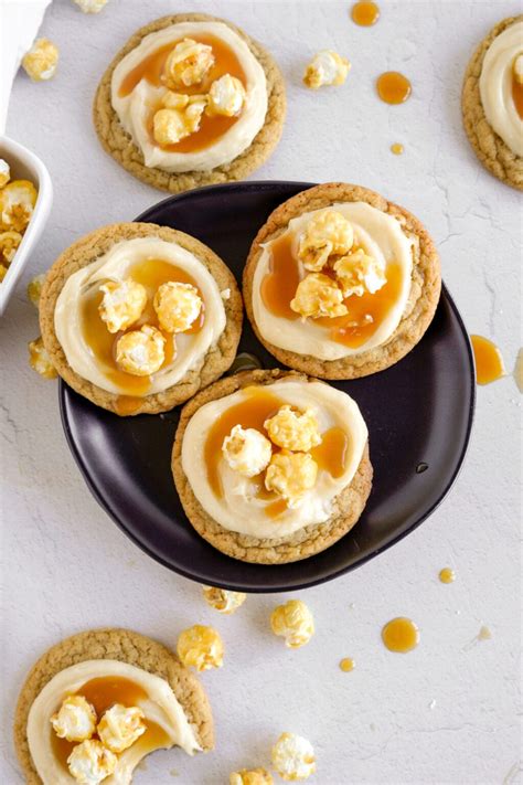 Caramel Corn Cookies | Kitchen Fun With My 3 Sons