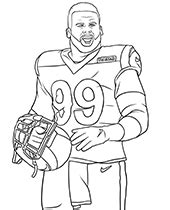 NFL coloring pages American Football - Topcoloringpages.net