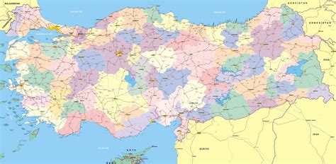 City Map of Turkey ~ Turkey Physical Political Maps of the City