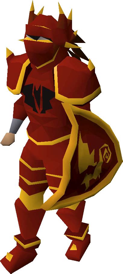 Dragon gold-trimmed armour - OSRS Wiki