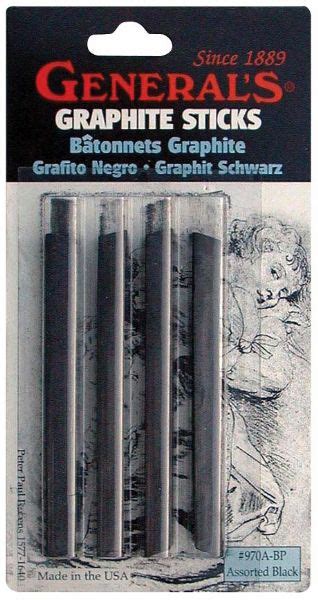 Graphite Art Sticks Pack Of 4 | Alvin | Drawing