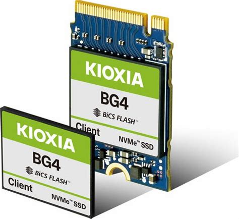 KIOXIA BG4 Client SSD 1TB, M.2 2230 / M-Key / PCIe 3.1a x4 ...