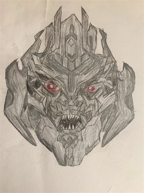 All hail megatron. My megatron drawing is here. Comment any opinions or suggestions. : r ...