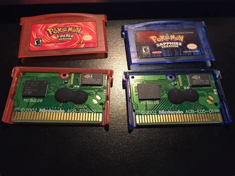 Pokemon Fire Red Cartridge Label