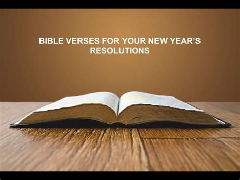 BIBLE VERSES FOR YOUR NEW YEAR'S RESOLUTIONS (2) - YouTube