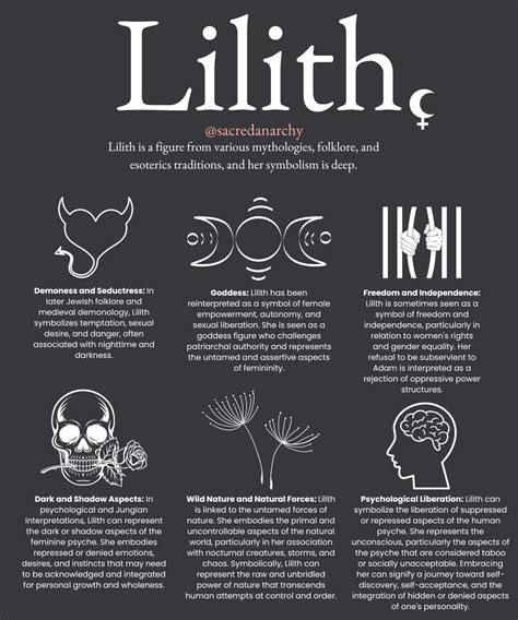 Lilith symbols energy and worship of the dark goddess – Artofit