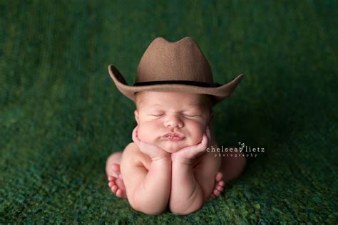 Little Cowboy Newborn Portraits * Ty * Baby Boy Photos