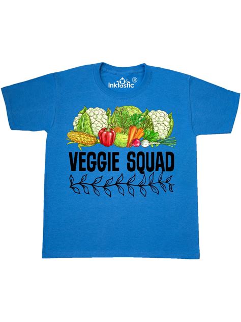 Veggie Squad Vegan Vegetarian Youth T-Shirt - Walmart.com - Walmart.com