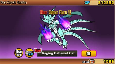 The Battle Cats - Uber Raging Bahamut Cat (Alien) - YouTube