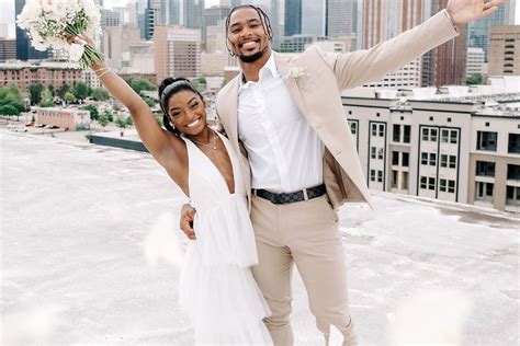 Simone Biles Wore a $119 Dress to Her Courthouse Wedding