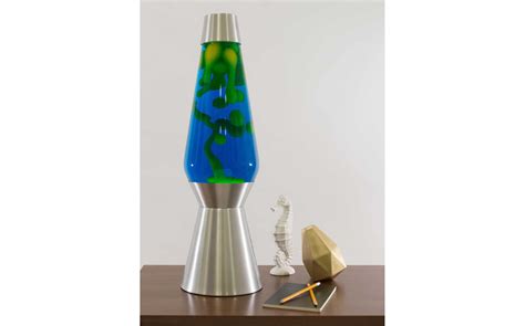 Grande LAVA Lamp - Yellow/Blue/Silver – Playroom Furnishings: Posters ...