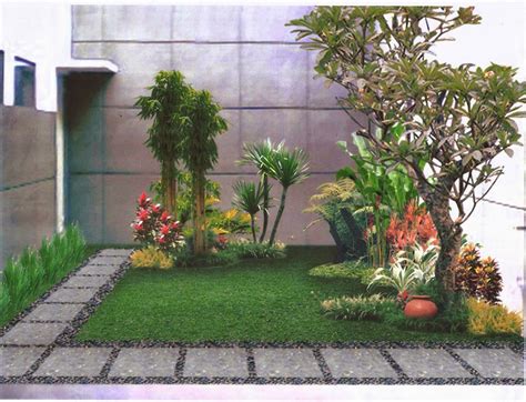 Gambar Desain Taman Depan Rumah yang Minimalis | Desain Rumah Idaman ...