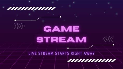 Purple Retro Game Stream Twitch Background - Templates by Canva Business Cards And Flyers ...