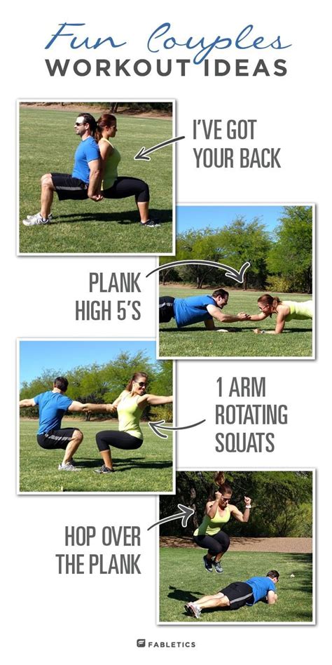 Fun Couples Workout Ideas | Fabletics Blog | Couples workout routine, Fun workouts, Fit couples