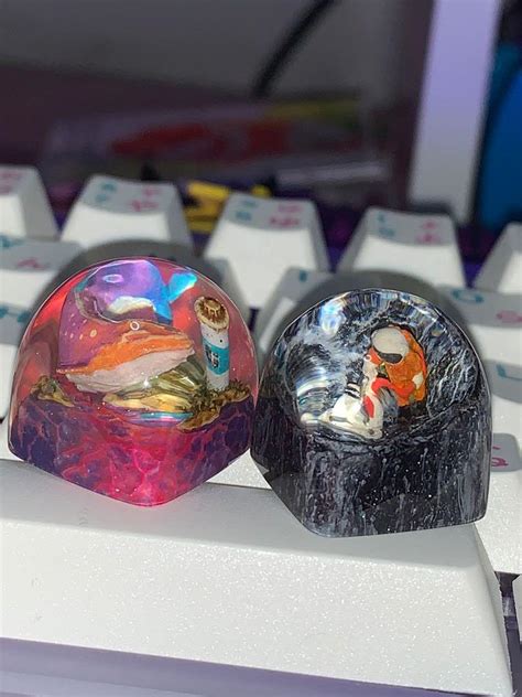 Artisan keycaps jellykey, Computers & Tech, Parts & Accessories, Computer Keyboard on Carousell