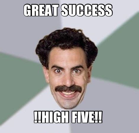 Borat High Five