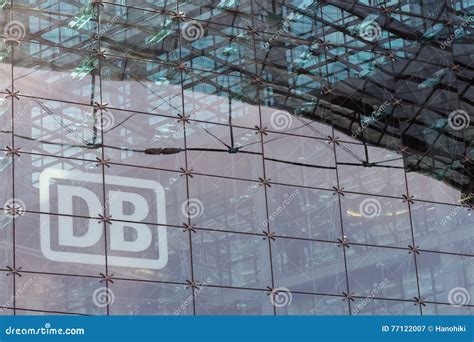 German railway logo editorial photography. Image of exterior - 77122007